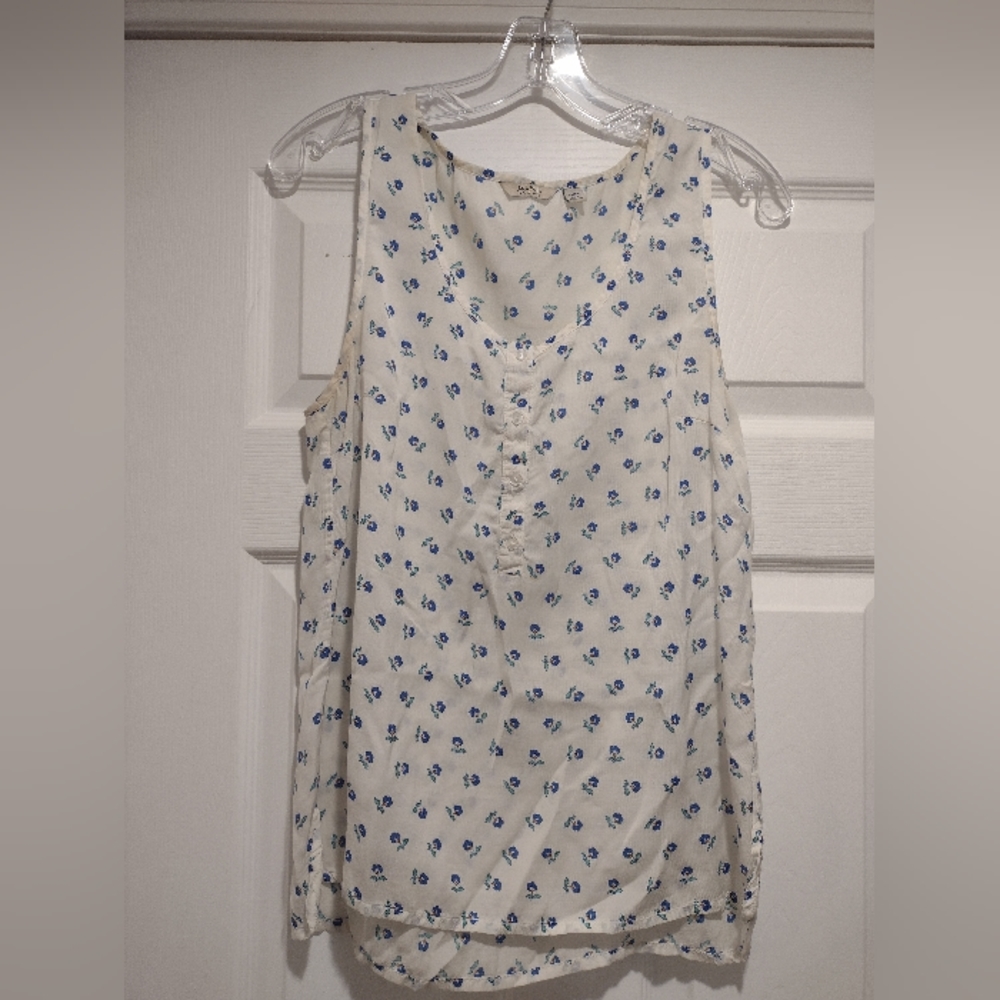 Jack Wills floral sleeveless top